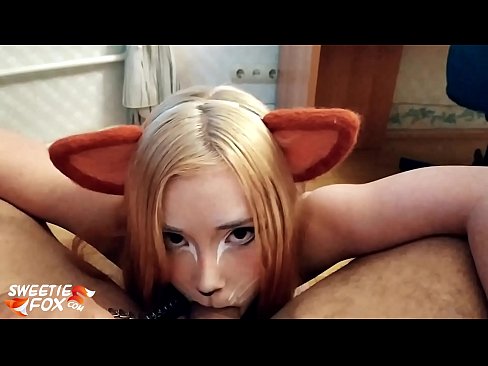 ❤️ Кицунэ заглотить хуй и сперма в рот ❤️ Качественное порно на robosexshop.ru ❌❤